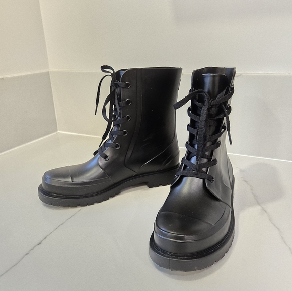 Black Cougar Rainboots 11 - Picture 8 of 12